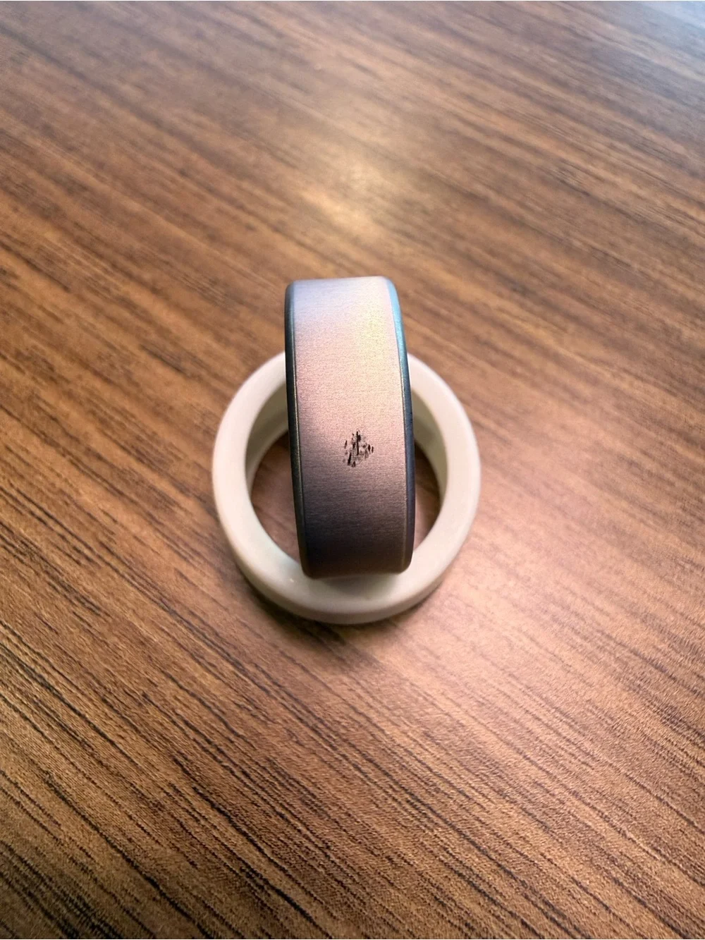Oura Brushed Silver Smart Ring